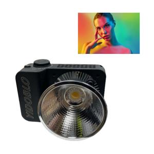 Full Rgb Color Cob Video Led Fill Light 60w 7500k Rosco Gel Mode Photo Lighting