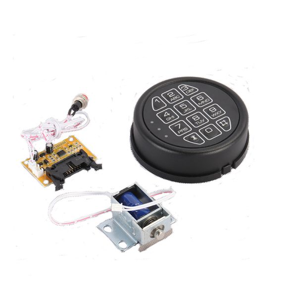 Quality Electronic lock, safe deposit box lock, fingerprint password lock, metal panel electronic lock, gun cabinet electronic lock, security lock, backlight touch keyboard electronic lock wholesale