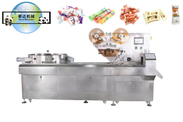 High Speed Candy Pillow Packaging Machine, Candy Pillow Wrapping Machine, Sweets
