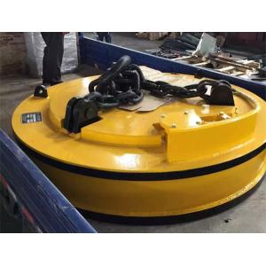 China Scrap Metal Lifting Electric Lifting Magnets / Large Industrial Magnets on sale