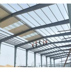 High Strength Steel Structure Workshop Fire Protection Low Carbon Steel Factory