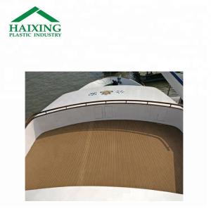 Outdoor Soft PVC Synthetic Teck Deck for Boat/Yacht Decking in Carton Box