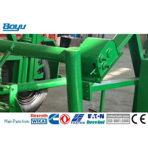 TYDLG - 8 Tons 80kN Reel Carrier Trailer For Transmission Line Stringing