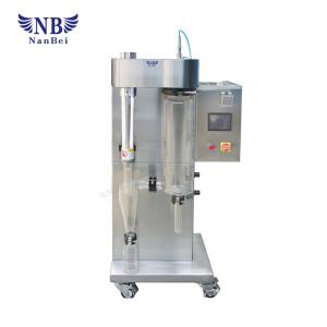 NANBEI 2L/H Lab Spray Dryer 1500-2000ml/H Capacity 1.0-1.5s Dryer Time