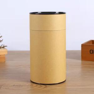 Customization Raw Protein Paper Tube Packaging For Spices Offset Printing