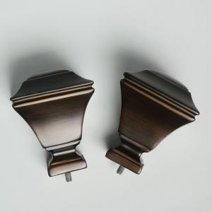 Cheap KIEI EP1018 Curtain Finial Pole Hot Sale Luxury Adjustable Simple Style Hardware Precision Manufacturing for sale