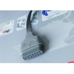 Snap Electrode Ecg Accessories Holter Cable 5 Leads For Patient Use