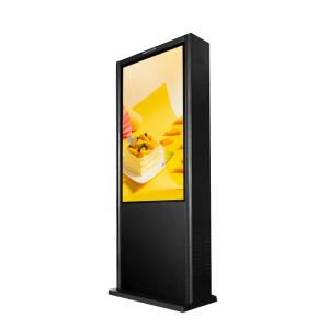 Floor Standing 49 Inch Outdoor Digital Kiosk Advertisement Android Wifi Type