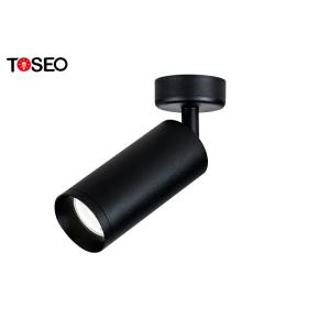 China hotel Surface Mounted Downlight Adjustable Ip20 Black Ceiling Spotlights on sale