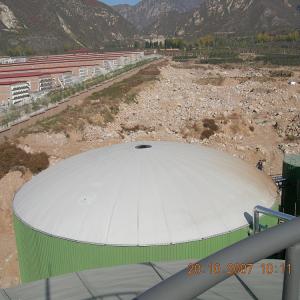 Customized Capacity Double Membrane Biogas Gas Holder UV Resistance