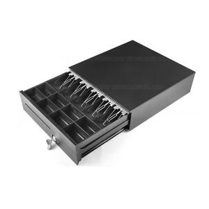 ROHS ISO Lockable Heavy Duty Cash Drawer RJ11 RJ12 Ball Bearing Slides 408
