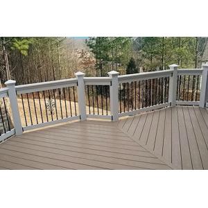 Cheap Recyclable WPC Deck Flooring For Yard , Waterproof Decking Materials for sale