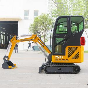 Road Machinery Mini Crawler Excavator Small Excavators Micro Digger Peace Of