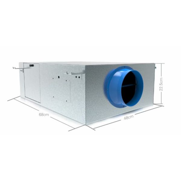 Quality Air To Air Recuperator 294 CFM Heat Recovery Ventilation Unit wholesale