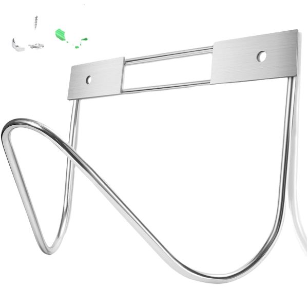 Quality Customized Logo Size Metal Fabrication Wall Mount Water Hose Holder for 5/8-inch Hose wholesale