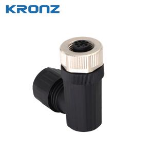 M12 Circular Connector for Heavy-Duty Applications Rated Current 2A Waterproof