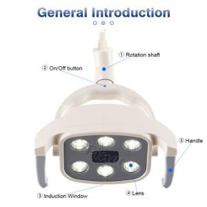 30000Lx 9 W Dental Chair Illumination Device With Double Color Temperature