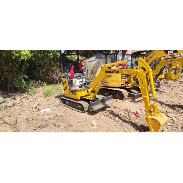 Quality Komatsu PC18 11200W Excavator With Superior Climbing Ability And 2160mm Digging Depth wholesale