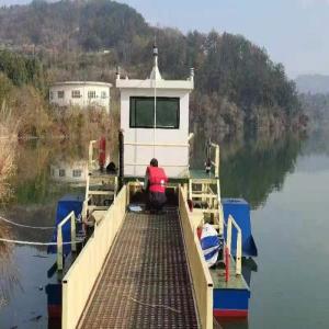 Harvesting Boat For Water Plants And Floating Rubbish