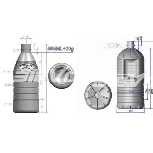 PLC 220V 5L Semi Auto PET Blow Moulding Machine