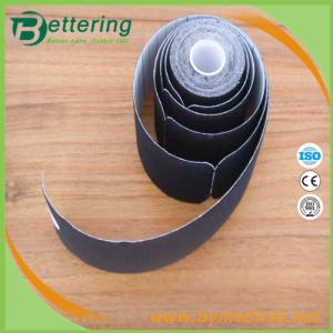 Cheap Kinesiology sports muscle tape pre cut black roll for sale