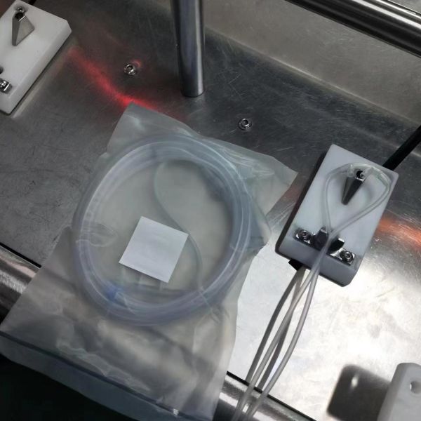 15pcs/M Medical Device Packaging Equipment , PLC Control Oxygen Tube Packaging Equipment