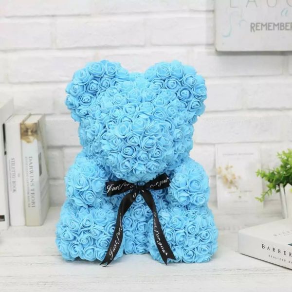 Cheap Price Hot Selling Teddy Bear Made Out Of Roses Valantines day gift
