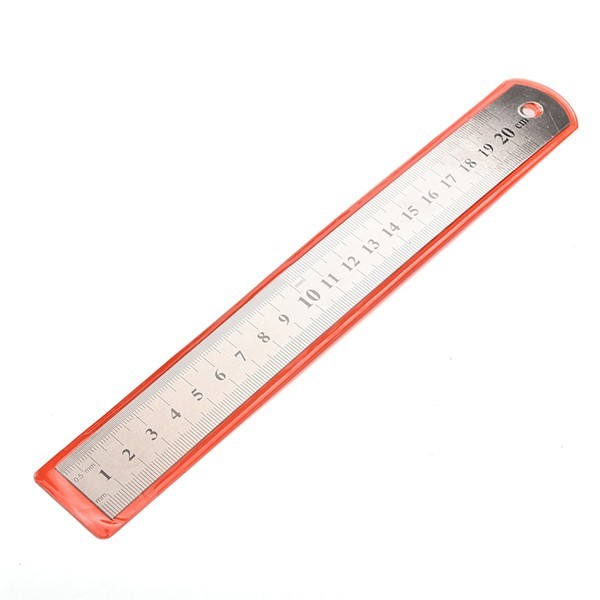 High quality custom measuring metal stainless steel ruler custom logo engraved