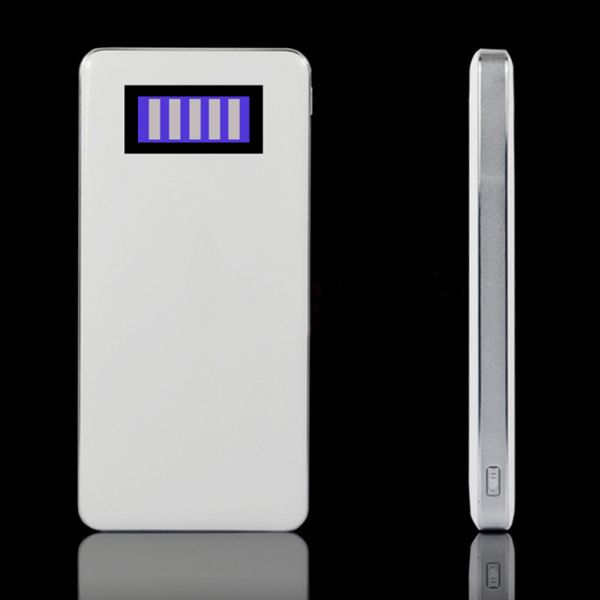 Quality 8000mAh power bank with lCD power capacity displaying wholesale