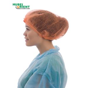 Disposable PP Non Woven Mob Cap Bouffant Head Cover Hair Net Surgical Doctor Hat