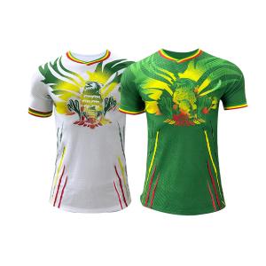 100% Polyester Football Jerseys Durable Permeable With Jacquard Dot Stripe