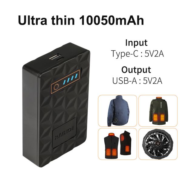 Quality 10050mAh Heated Vest Battery Pack Heated Body Warmer Battery Pack wholesale