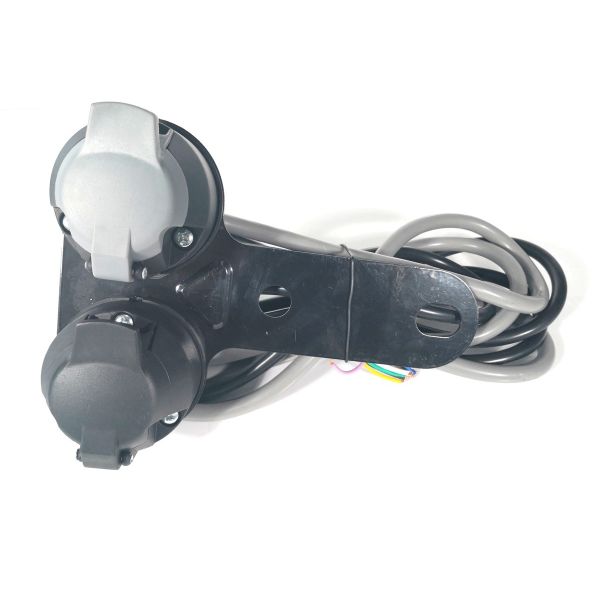 Quality PVC Trailer Cable Trailer Extension Cable Inside Fog Light With Two Socket wholesale