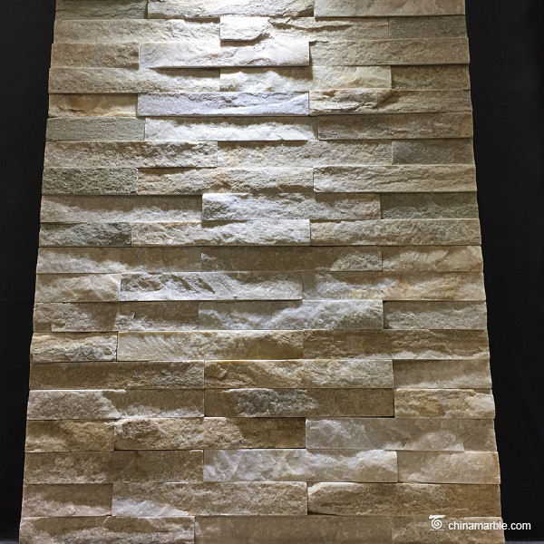 Quality Natural stone Mini Stacked Stone Panels , Stacked Stone Ledger Panels Mildew Resistant wholesale