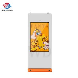 Multifunctional Floor Standing 3840*2160P Train Station Digital Signage WIFI