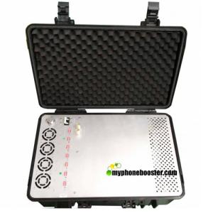 7 Bands 350w High Power Bomb Jammer Portable Luggage Military Signal Jammer