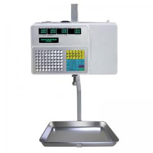 Cheap Digital Barcode Weighing Scales For Fruit Shop / Bakery Store / Vegetable Store for sale