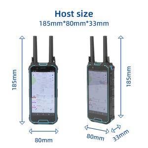 Portable Drone Detector 100MHz-6GHz 3km Range 600g Wearable