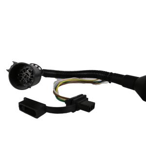 US Type 7 Way Adaptor Black Plastic Trailer Adaptor OEM Standard SAE J2863