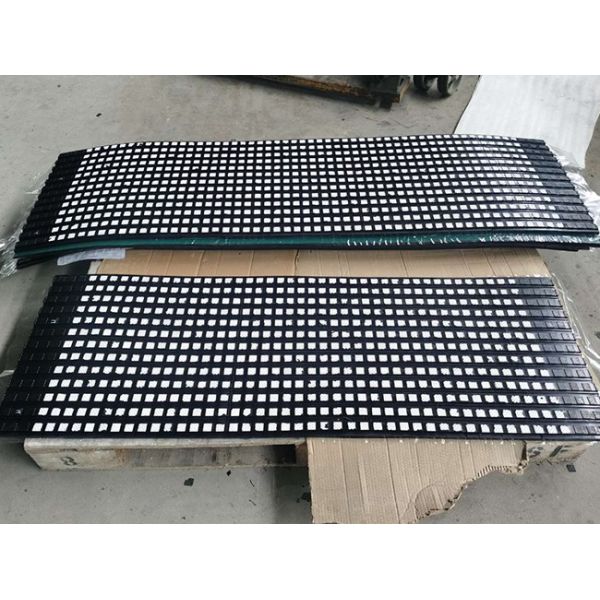 Rubber Plate Diamond Ceramic Pulley Lagging Lining With Contact Layer