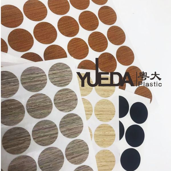 Quality Customizable Round Adhesive Screw Cap Stickers For Furniture Panels Dustproof wholesale
