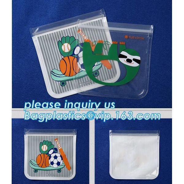 Quality Reusable Silicone Food Fresh vegetable Seal packing Bag with Zip lockk Heat Resistant Food Storage Bag, bagplastics, bages wholesale