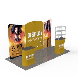 Light Weight Trade Show Poster Display Popular 10ft*10ft Convenient Operation