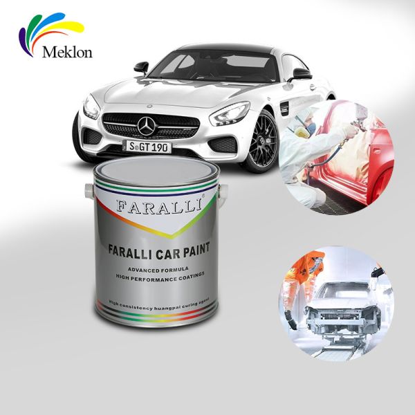 Quality 1K2K Car Repair Paint Solid Color Transparent Topcoat Car Paint Efficient And Fast Drying wholesale