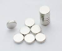 China 1.3 Inch x 1/8 Inch 10-Pack Neodymium Disc Magnets with Strong Suction on sale