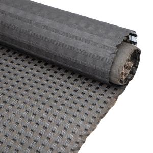 Composite Biaxial Fiberglass Geogrid With Nonwoven Geotextile For Soil