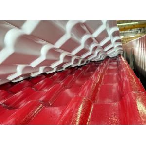 Color Lasting Synthetic Resin Roof Tile ASA Synthetic Weather Resistance