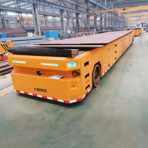 Battery Operated 100T Heavy Duty Transfer Cart For Automatic Industrial Workshop