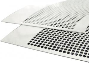 Cheap 0.5mm Stamped Stainless Steel Perforated Mesh Sheet Small Hole for sale