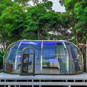 Outdoor Bubble Room Polycarbonate Starry Sky Room Transparent Bubble House for Garden